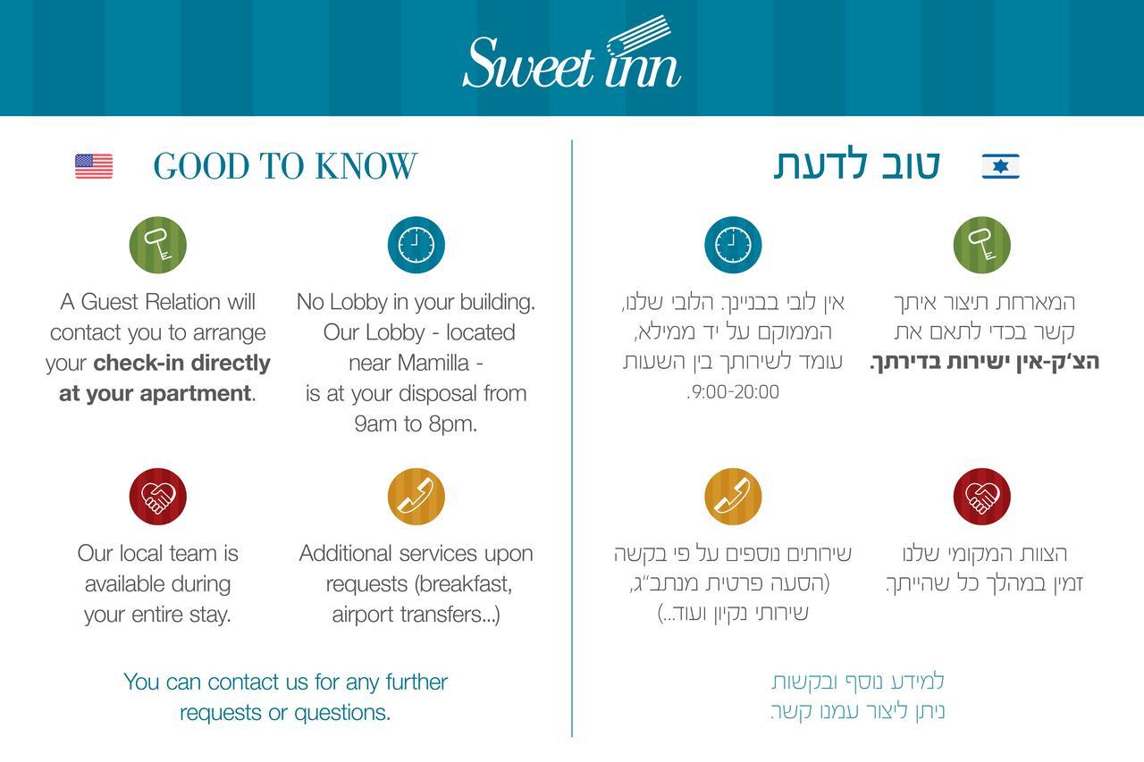 Sweet Inn- Talbieh Gerusalemme Esterno foto